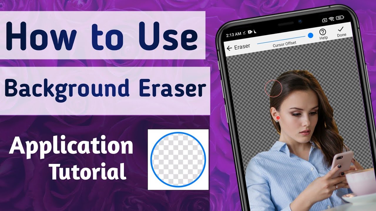 How to use Background Eraser App to erase Background from a Photo ...