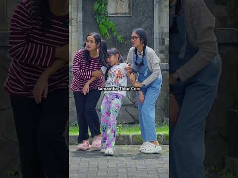 KELUCUAN SAMANTHA TIDUR CORE #samantha #viralvideo #fakesituation