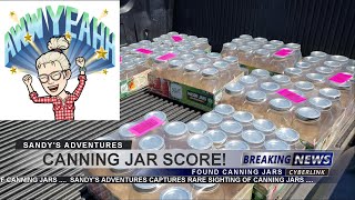 Score! - Canning Jars Found :-)
