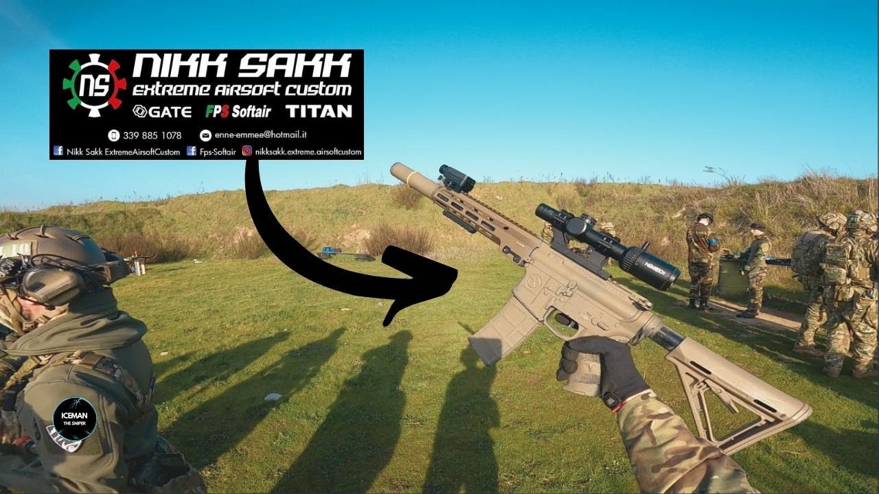 FINALMENTE IL MIO PRIMO GAMEPLAY! 🔥😍- SOFTAIR DMR ITALIA - campo Praesidium