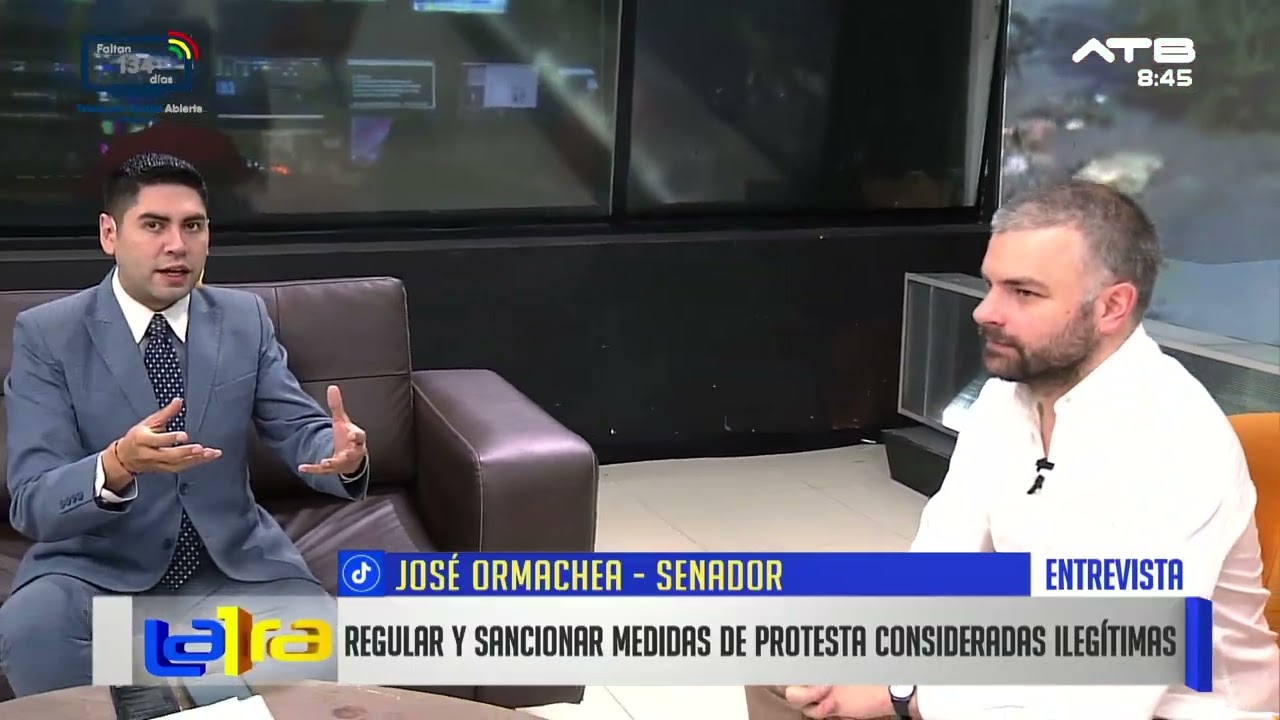 Ormachea se refiere a remisión a comisión integrada de proyecto sobre bloqueos