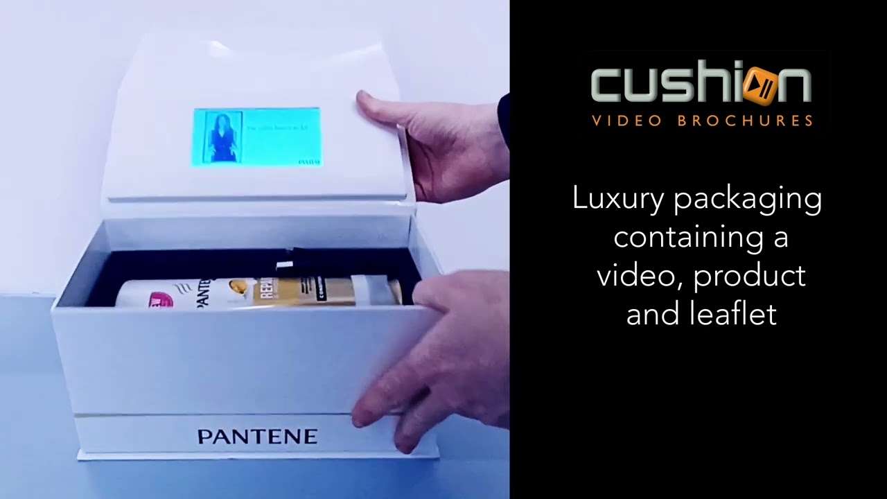 Eyecatching Luxury Gift Boxes With Embedded Video Screen And Gifts