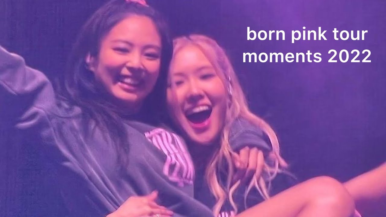 chaennie best moments on born pink tour 2022