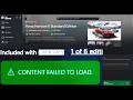 Fix Forza Horizon 6 Not Installing/Updating Error CONTENT FAILED TO LOAD Xbox App/Microsoft Store PC