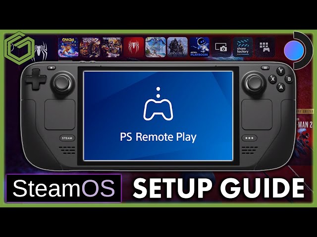 Steam Deck - God of War Ragnarok  PS Remote Play - Windows 11 Dual Boot 