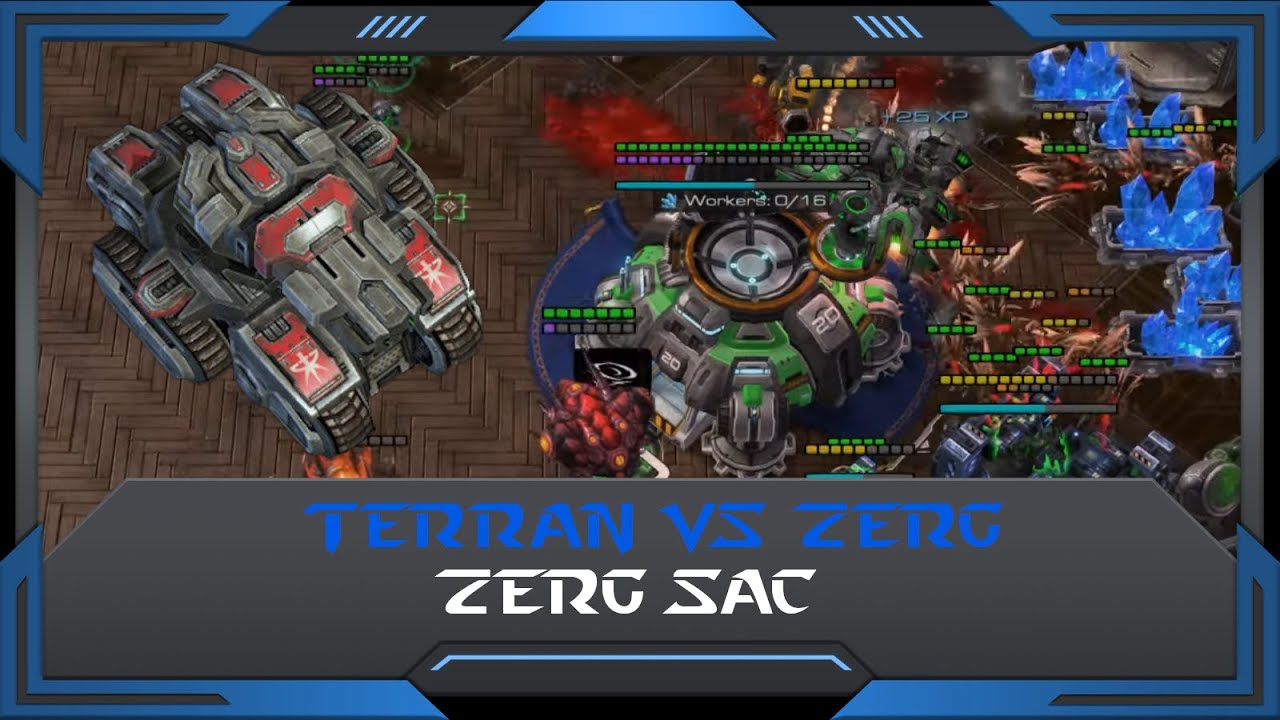 Sc2 Ruff StarCraft 2 (RuFF Highlight): Zerg Sac - YouTube