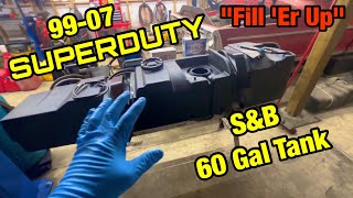 S&B 60 gallon fuel tank install by Automedic Garage 1,369 views 2 months ago 9 minutes, 37 seconds