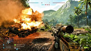 Battlefield 5 Gameplay Multiplayer Solomon Islands Map Conquest