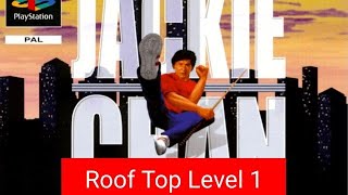 Jackie Chan Stuntmaster 100% Roof Top Level 1 Ps1 2000