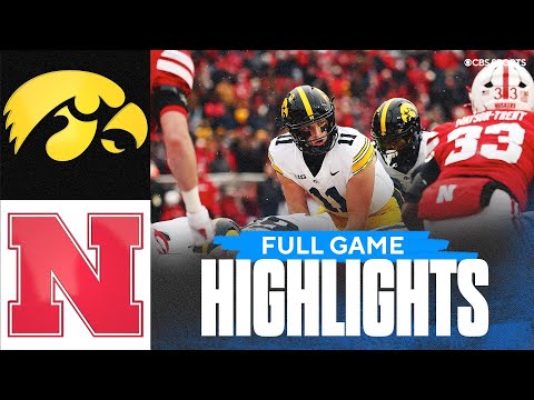 Iowa Hawkeyes vs. Nebraska Cornhuskers | Full Game Highlights