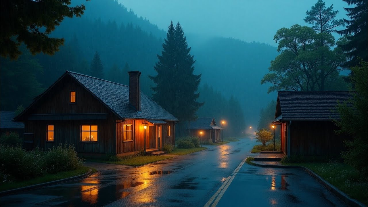 The Beauty of Rain: A Visual and Auditory Experience