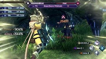 Xenoblade Chronicles 2 New Game Plus 1.4 - Effect of Overkill Bonus on Item Drops