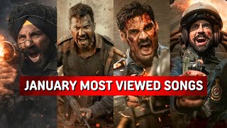 January 2026 Most Viewed Indian Songs | Top 30 Bollywood Hindi Songs Of January 2026