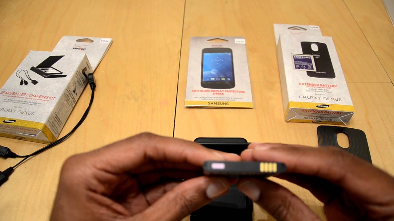 Verizon Samsung Galaxy Nexus Accessories Review