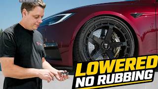 Lowering Links for Tesla Model S DIY Install Instructions for the Perfect No Rubbing Ride Height