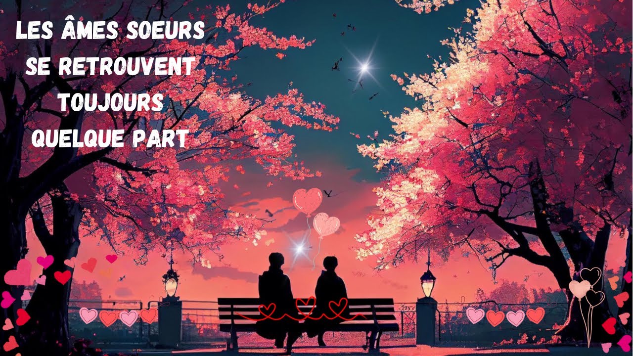 LES ÂMES SOEURS SE RETROUVENT TOUJOURS QUELQUE PART Poème en musique