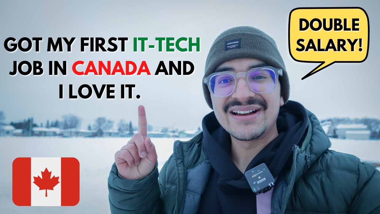 FINALLY GOT MY FIRST TECH JOB IN CANADA SALARY ? YouTube