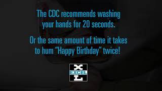 Excel Dryer National Handwashing Awareness Week Happy Birthday Hand Washing Video by Excel Dryer 88 views 5 months ago 31 seconds