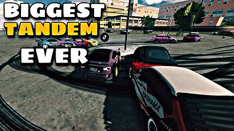 10 Car Drift Tandem | Car Parking Multiplayer