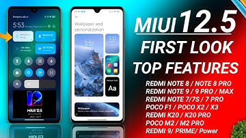 OFFICIAL 🔥 - MIUI 12.5 FIRST LOOK | NEW UI, ANIMATION | DATA USAGE CONTROL CENTER | VOICE CHANGER?