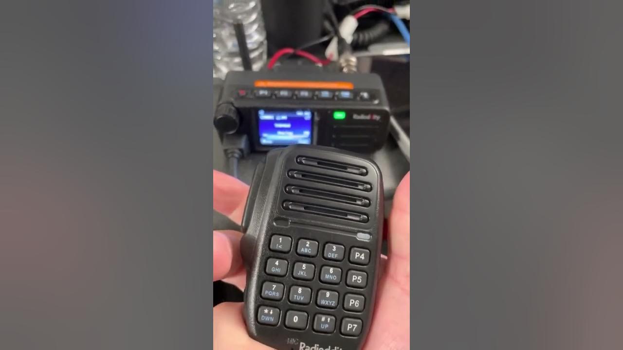 Open box raddiodity db25d analog channel tone squelch not working. YouTube