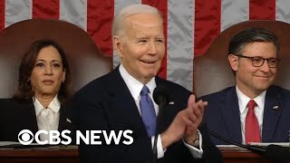 Biden pokes fun at age criticisms in closing State of the Union remarks