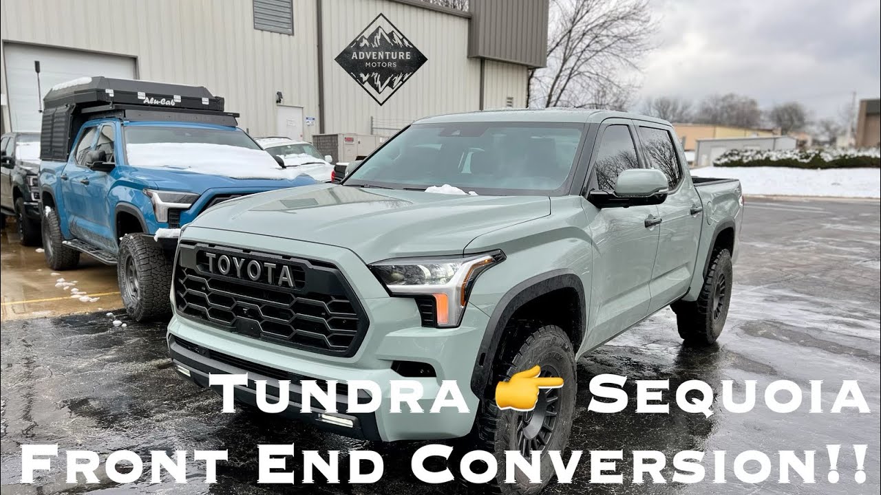 2022+ Toyota Tundra Front End Conversion! YouTube