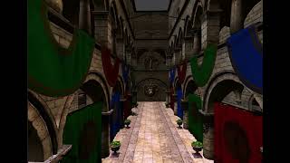 Saint 3D Engine: Sponza GLTF Import and Rendering