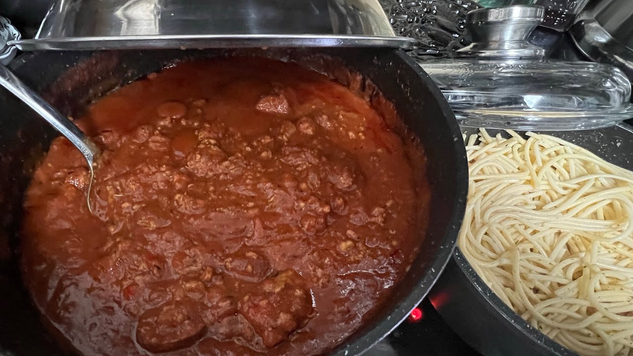 Homemade Ground Turkey & Sausage Meat Sauce for Spaghetti! YouTube