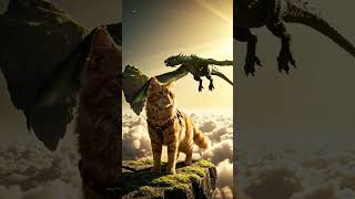 10,000,000 AURA VS DRAGON! 🐲📈 (The Sky Legend) ✨🐾 #shorts