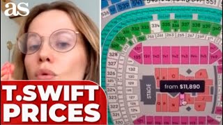 American woman rants on Taylor Swift Ticket price differences in New Orleans vs. Madrid