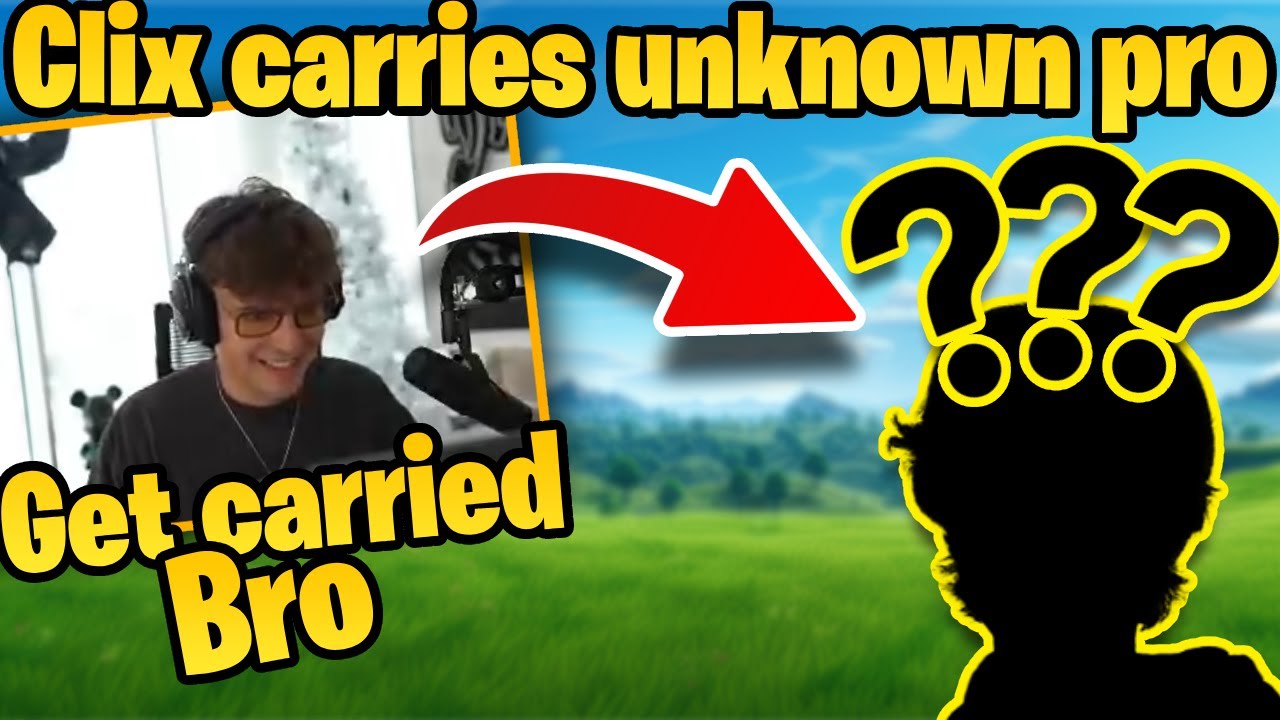 Clix carries unknown pro in INSANE duo Unreal Rank (29 elims) - YouTube