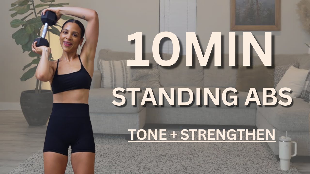 10-Minute Standing Abs Workout at Home | No Floor, No Crunches, Real-Life Core Strength