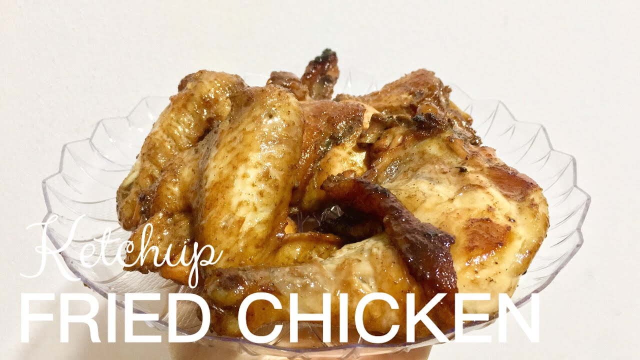 KETCHUP Fried CHICKEN Recipe YouTube