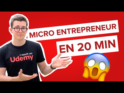 Obtenir le statut de micro-entrepreneur en 20min chrono ?