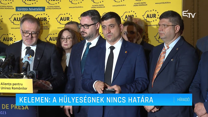 Kelemen: a hülyeségnek nincs határa – Erdélyi Magyar Televízió