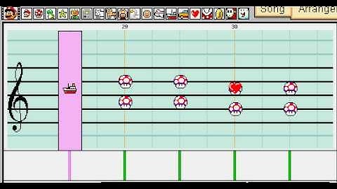 Mario Paint - Chrono Trigger Battle Theme