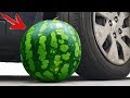 Experiment: Car Vs Watermelon