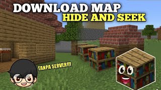 DOWNLOAD MAP HIDE AND SEEK MINECRAFT 1.18/1.19+!!! TANPA SERVER!!! TERBARU 2023😱!!! screenshot 3