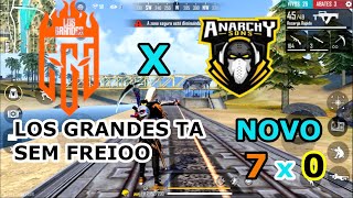 LOS GRANDES VS ANARCHYSONS 4X4 INSANO  - FREE FIRE