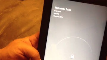 How you know your Nook HD+ 9" is charging properly. Amber light. Running Stock Firmware