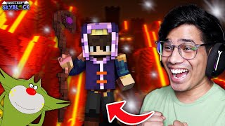 I Became WIZARD For JACK In Hypixel Skyblock 😍 | MINECRAFT