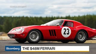 Aug.27 -- a 1962 ferrari 250 gto sold for $48.4 million at auction
this weekend, breaking the previous record classic car auction.
bloomberg's ...