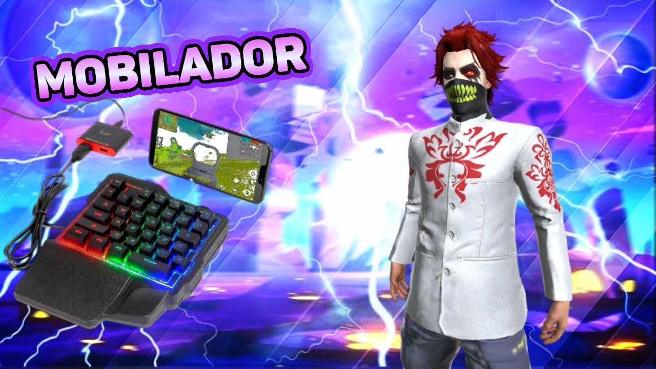🖱⌨📲3 MESES JOGANDO MOBILADOR NO FREE FIRE