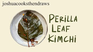 Perilla Leaf Kimchi recipe - quick and easy kimchi