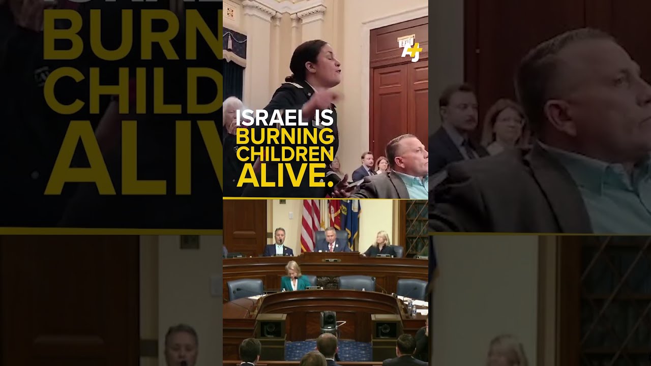 This U S Military Vet Protested Congress For Funding Israel War On Gaza