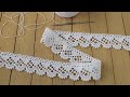 КРУЖЕВО простое вязание крючком МАСТЕР-КЛАСС для начинающих КАЙМА  Easy to Crochet Tape Lace pattern