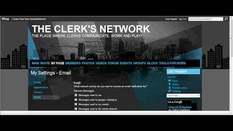HOW TO CHANGE YOUR EMAIL NOTIFICATION SETTINGS