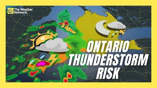 Thunderstorm Risk Creeps Into Southern Ontario, Risk Of Large Hail, Winds