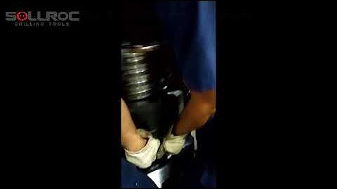 SOLLROC 24 inch hammer assembled at site